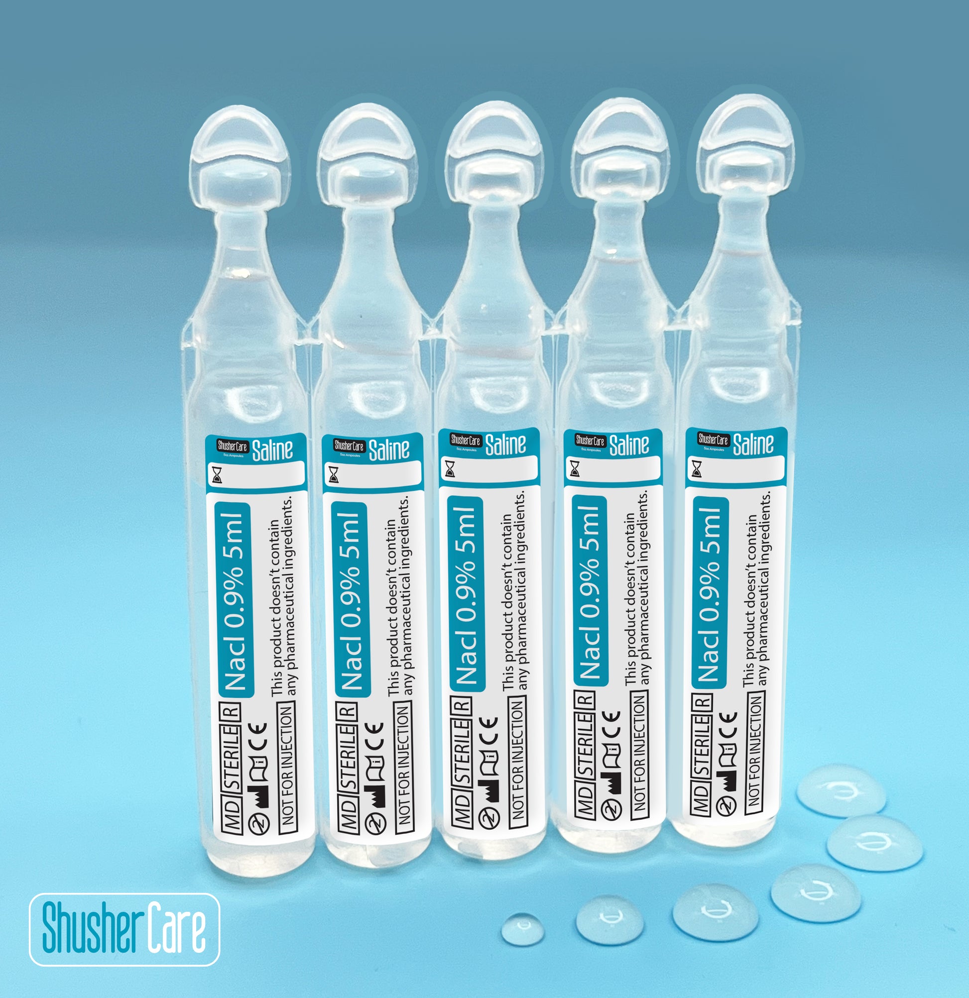 Shusher Care Saline Ampoules